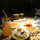 ◎건대맛집◎ 낭만짚불구이 건대입구점_묵은지항정수육, 딱새우조개탕, 파인애플셔벗, 자몽하이볼 (조명...