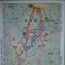 9월 19일 전북고창 선운산 등산지도 이미지