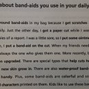 Band Aids 반창고 이미지