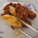 메가엠지씨커피배곧고점 | 메가커피 신메뉴) 엠지씨네 양념 컵 치킨 내돈내산 포장 후기