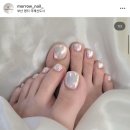 모로우네일 | [명지 네일] 모로우네일 : 여름찰떡 미러파우더 패디 대만족 후기