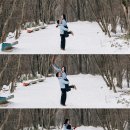 추억속에 하얀집 | 강원도 대관령 겨울 눈스냅 촬영 후기 | 진짜 설원이 주는 감동