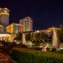 미국 네바다주 라스베이거스 스트립(Las Vegas Strip) 중심부 이미지
