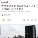 안양역 앞 흉물, 원스케어 소유 건물 공사중단 24년만 철거 이미지