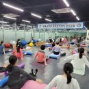 힐링 요가 교실 이미지