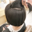 테팔브라운 AK플라자 수원점 | 수원 헤어샵 추천 헤어다이아 수원역점 숏단발 다크브라운 새치커버 후기