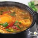 돼지고기 순두부찌개 끓이는법 순두부찌개 레시피 순두부 요리 이미지