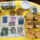 심리 힐링 압화 이미지