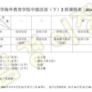 남경대학 2024년 가을 학기 어학연수 시간표(중급반) 이미지