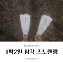 화정원사우나 | [별것없는휴무일지] 1박2일 삼척 스노클링 여행 (용화방파제, 장호항, 추암해수욕장)