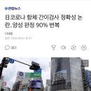 日코로나 항체 간이검사 정확성 논란..양성 판정 90% 번복 이미지