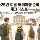 골든 종합카 | 2025년 여름 해외여행 준비 체크리스트 – 항공권, 숙소, 교통 예약 실전 가이드