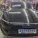 진주틴팅 전문점 테슬라 시공 후기