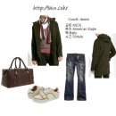 ☞‥[코디] ASOS 더플 코트 &amp; American Eagle jean 이미지