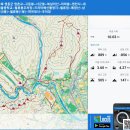충북 영동 원촌교~고등봉~사군봉~북살미산~처마봉~영천사~월류봉주차장~월류정~폐광산~상봉(5봉)~월류봉(1봉)~한천정사 gpx [참고용] 이미지
