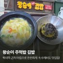 왕순이김밥 백석 든든하게 아침 식사 내돈내산 (ft. 백석역 혼밥 맛집)