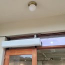 고양 호국로 신축 카페에 설치한 트윈노즐 에어커튼