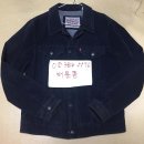 리바이스 스웨이드 재킷 네이비 색상 levis faux suede leather jacket 이미지