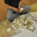 ⭐️경축⭐️ 아빠 환갑 이벤트 대성공 후기 🎉 💸 (용돈풍선,현수막,떡케이크)