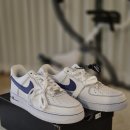 2037 | 나이키 남자 운동화 | 에어포스 1'07 LV8 화이트 딥 로얄 블루 (HQ2037-100) 사이즈 팁 및 후기