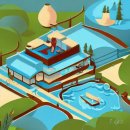 주식투자와 재테크 이미지