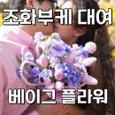 [부케]감성 부케의 정석, 베이그플라워 조화부케 대여 후기