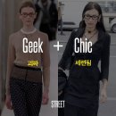 요즘 유행하는 Y2K 긱시크 안경 패션 이미지