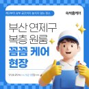 벽산세탁 - 여주시 도예로 37 | 부산 입주청소전문 쓱싹홈케어 | 부산 연제구 벽산E메탈폴리스 현장 소개