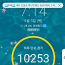 9월 5일 만보걷기 이미지