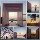 사)무지개가족 | (대만여행) 가오슝 치진섬 여행｜핑크교회 포토존으로 변신한 무지개교회 &amp; 노을 명소