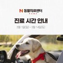 강북 24시 N 동물의료센터 | 3월 1일(일) ~ 3월 14일(토) 수의사 진료시간 안내, 24시동물병원 N동물의료센터 [노원점]