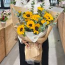 한국화훼농협협동조합 | 일산꽃집 추천 케이플라워｜고양화훼단지에서 직접 고른 해바라기 꽃다발 가격 대만족 후기