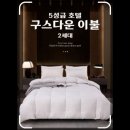 구스이불 거위털 구스다운 한파패딩 이불 이미지