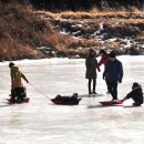 강마을 풍경 이미지