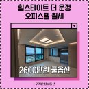 운정최고1공인중개사사무소 | [힐스테이트더운정 오피스텔 월세] 풀옵션 시리즈 첫번째. 84㎡ A타입, 2600만원 풀옵션