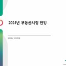 2024년 부동산 시장 전망과 분석 - 하나금융연구소 - 이미지