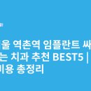 기린치과의원 | 서울 역촌역 임플란트 싸고 잘하는 치과 추천 BEST5 | 가격·비용 총정리