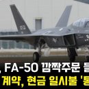 KF-21,FA-50 깜짝 주문 이미지