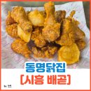 시흥 배곧 맛집 겉바속촉 치킨 맛집 동명닭집 방문기[동명닭집]