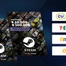 Degica, Steam 기프트 카드 한국 공식 출시… GS25·CU·세븐일레븐 등 주요 편의점에서 구매 가능 이미지