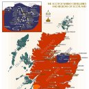 스코틀랜드지방과 증류소 이미지