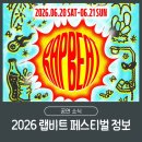 랩비트 페스티벌 2026 최종 라인업, 타임테이블, 준비물 총정리