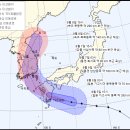 ☀☁☂- 2019년8월6일(화) ＜＜ 8호 태풍 &#39;프란시스코&#39; 경로 장마전선과 충돌, 엄청난 소나기 천둥 번개 비·바람＞＞☀☁☂ 이미지