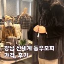동우 | 신세계 강남점 동우모피 매장 구매 후기 (블랙그라마 휘메일)