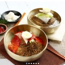 송주불냉면 매운비빔5인분+물냉5인분 반반세트 총 10인분 16,500원 반반세트 이미지