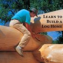 북미의 통나무 집, 통나무 건축 Handcrafted Log house 이미지