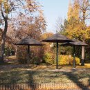 오스트리아 비엔나의 시민공원 풍경 이미지