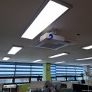 유한회사우성이엔씨 | 회사 사무용 빔프로젝터 소니 VPL-EX575, 120인치...이전 설치 - 전북 남원 우성이엔씨 사무실 시공 후기