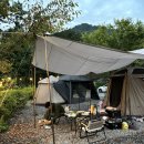 무릉도원 캠핑장 | 가평무릉도원캠핑장 사이트 B2 파쇄석 캠핑 후기 매점