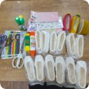 한지공예 | 부산 노인복지관 인지향상 공예활동 ‘한지 꽃신 만들기’ 후기